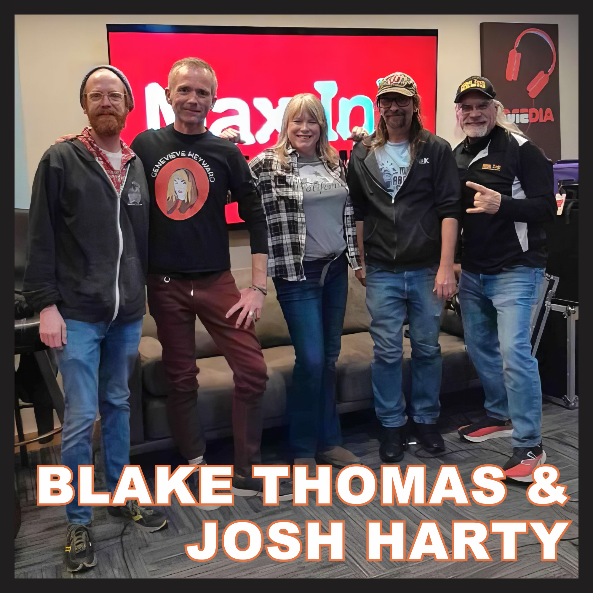 Blake Thomas and Josh Harty are Live in the Lair on Max Ink Radio