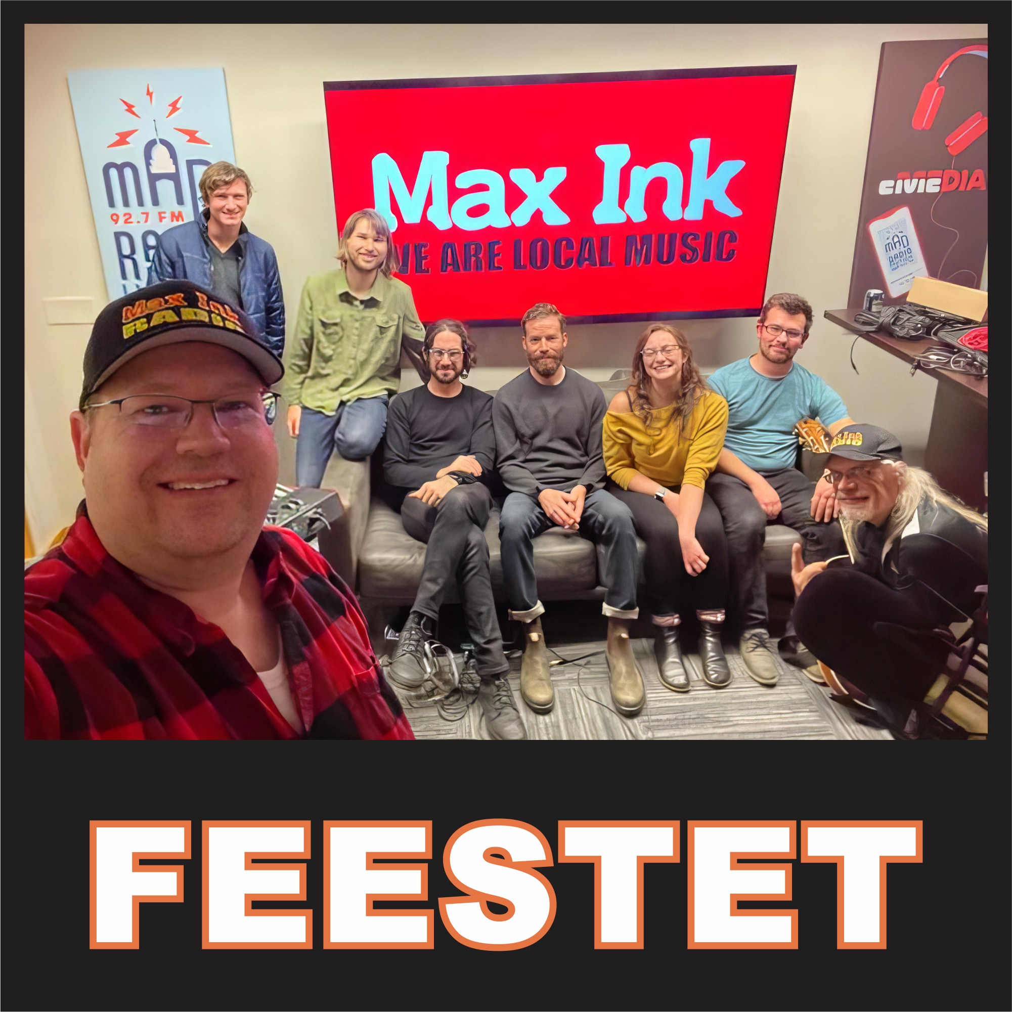 Jazz group Feestet is performing Live in the Lair on Max Ink Radio