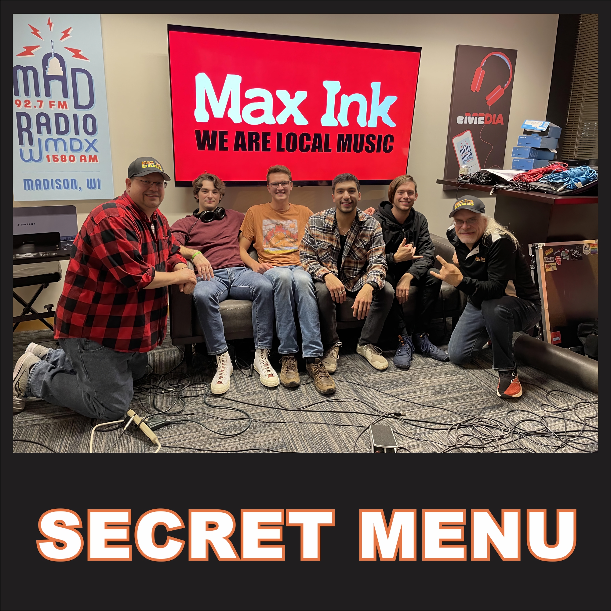 Secret Menu reveal new songs on Max Ink Radio