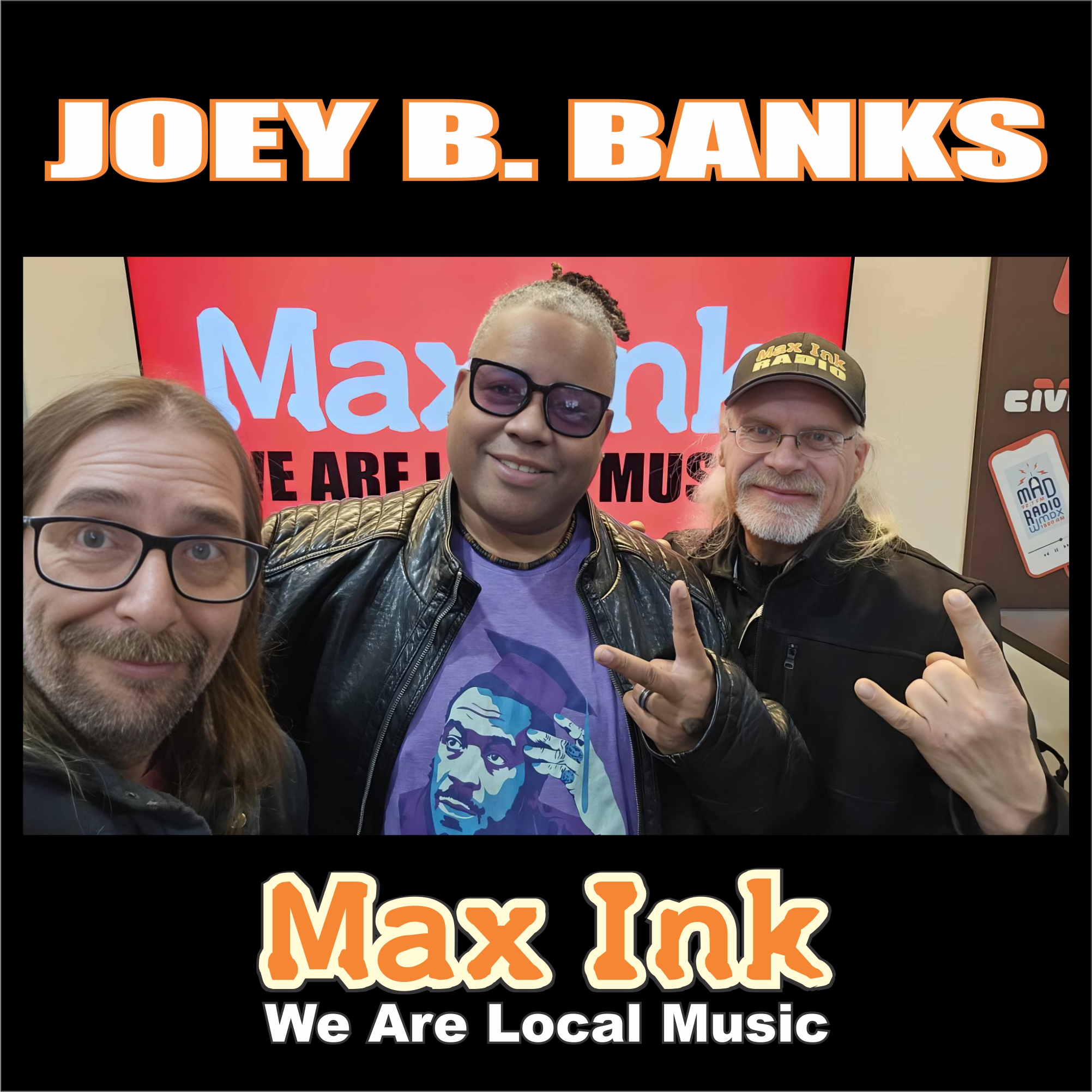 Black Star Drum Academy Director Joey B. Banks on Max Ink Radio
