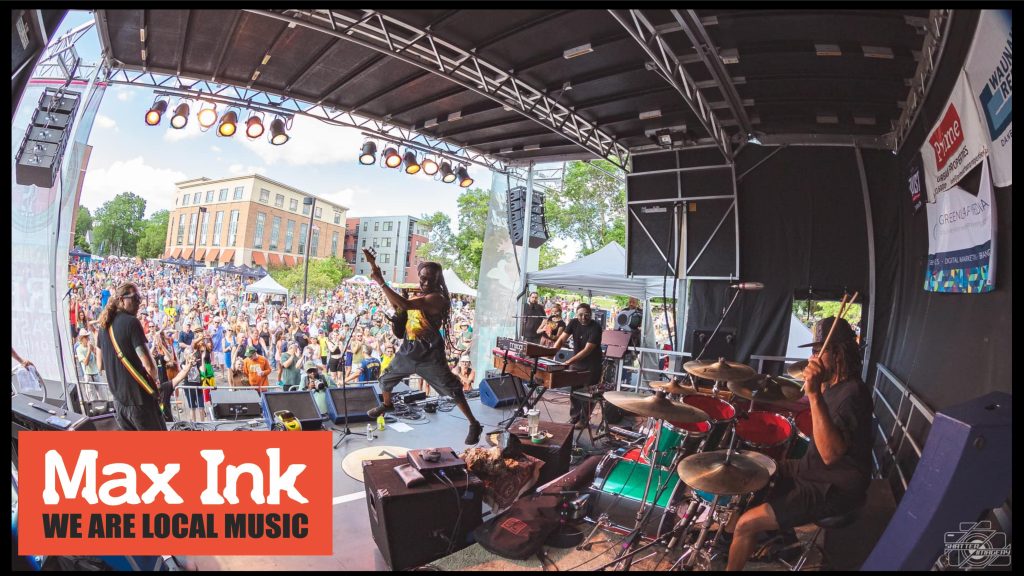 Natty Nation on stage at AtwoodFest 2021 - photo by Kyle Hilker