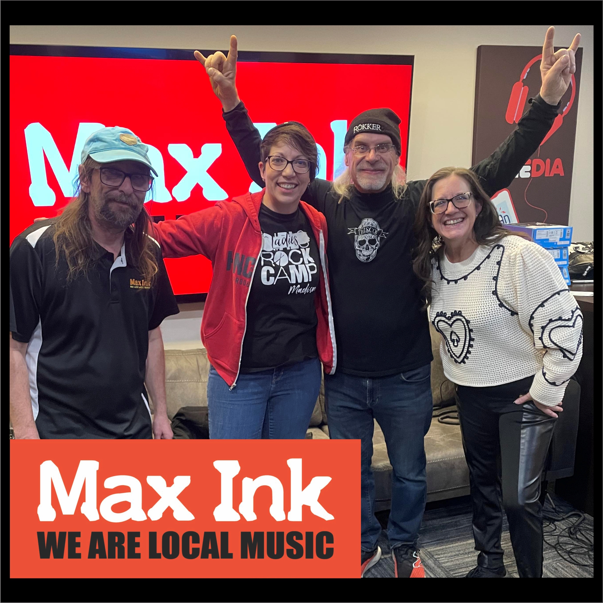 Ladies Rock Camp drum teacher Marlo Darken