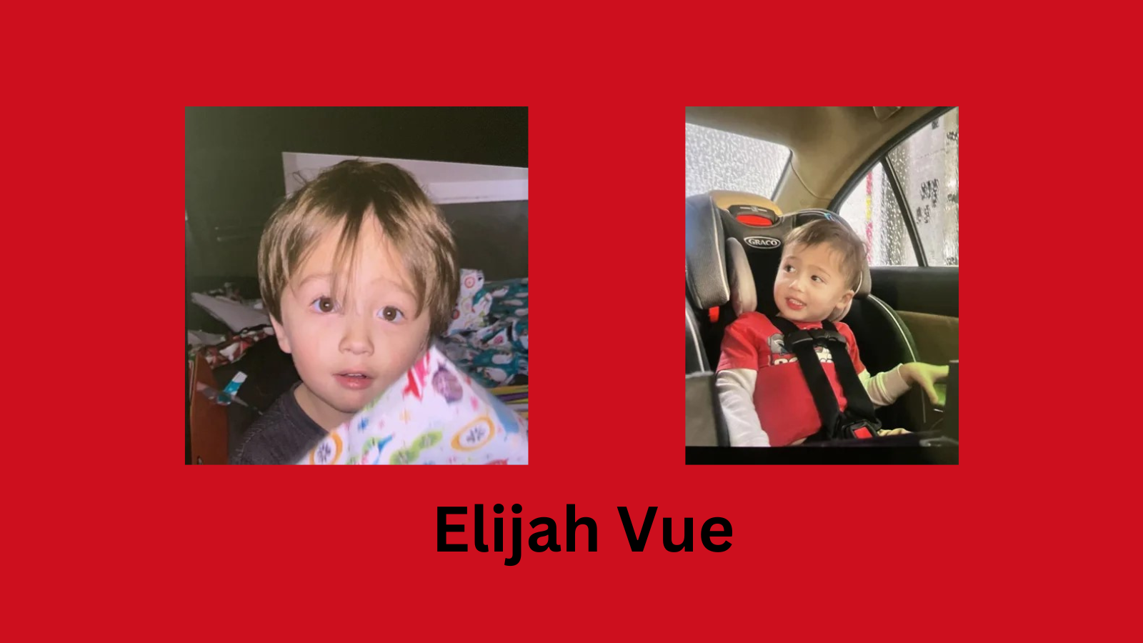 The search for Elijah Vue enters its second Week