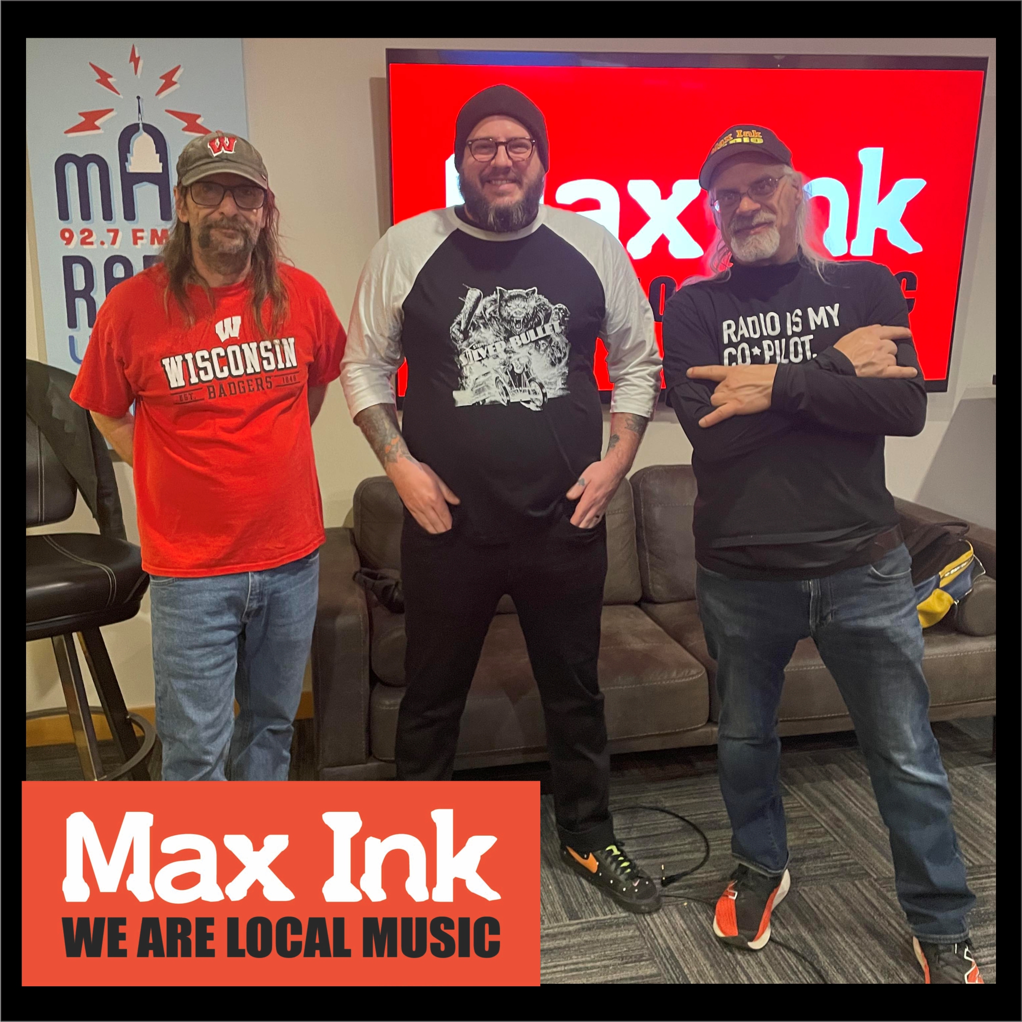 Heavy news inspires new project from American Dead on Max Ink Radio episode artwork