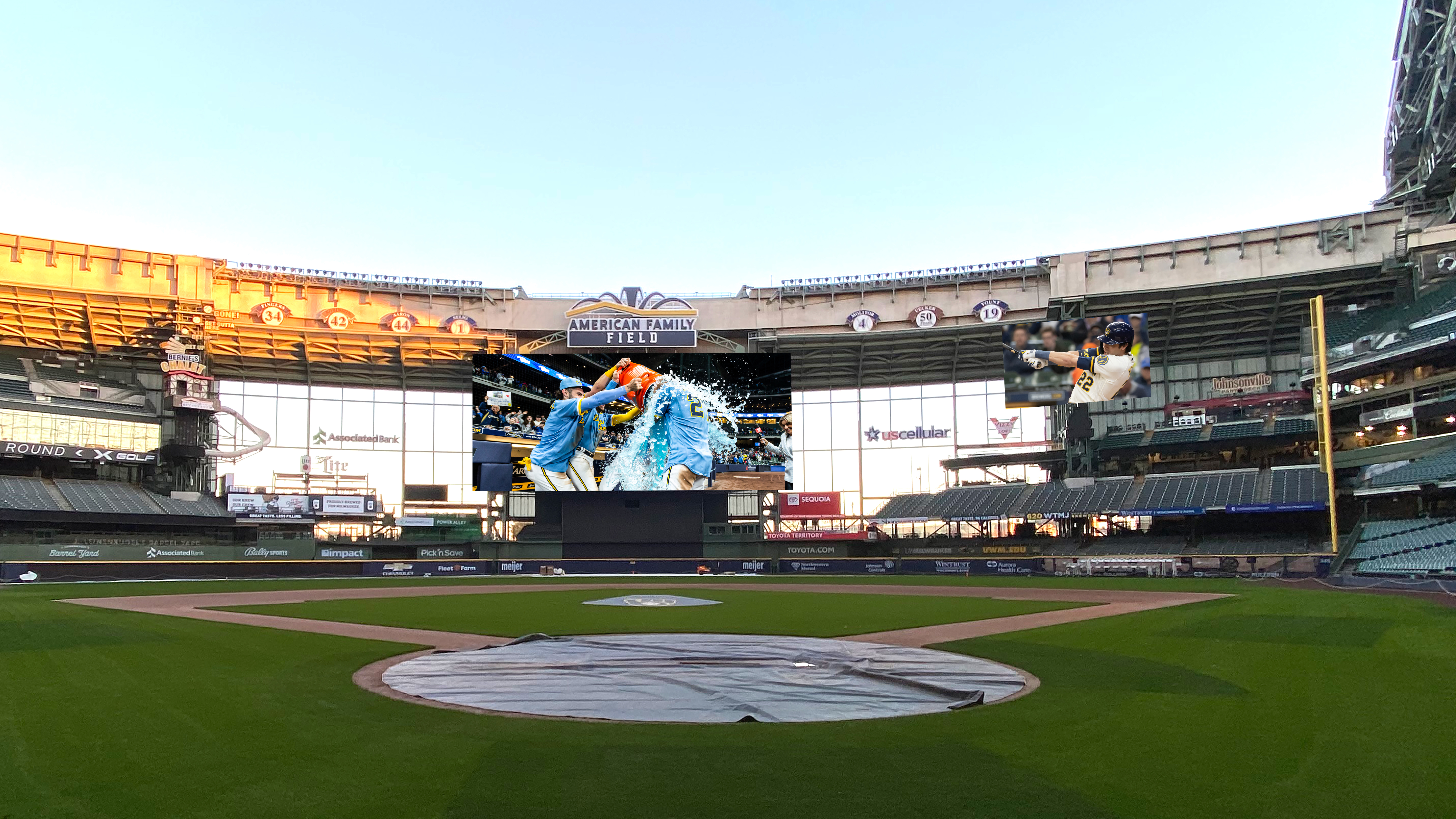 Brewers Home Opener at American Family Field showcases new parking system and stadium enhancements