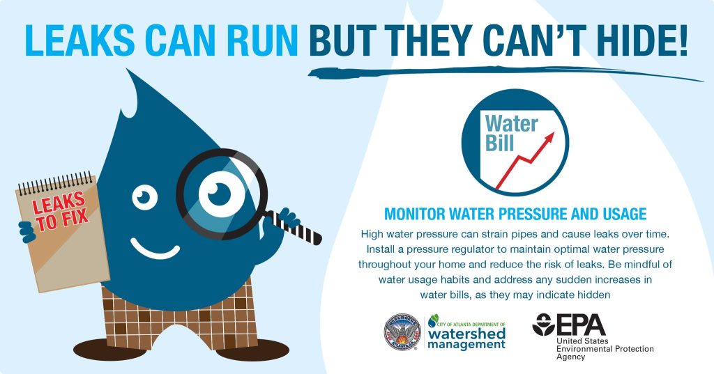 Conserve Water, Fix A Leak This Week