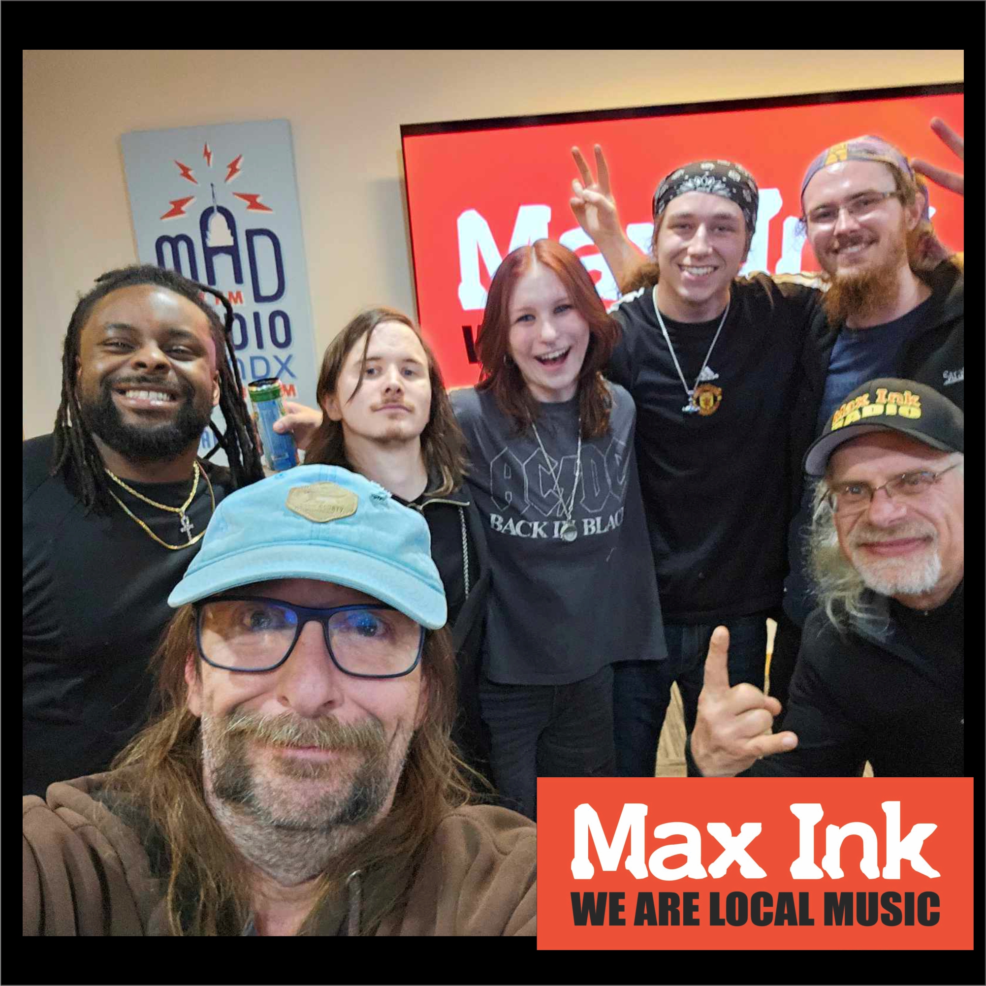 Herd of Bison caught grazing in the Madcity on Max Ink Radio