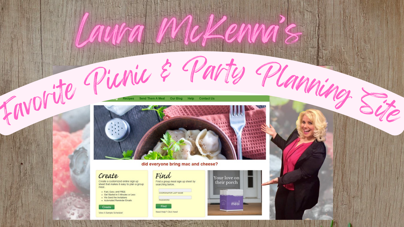 Laura McKenna’s Favorite Picnic & Party Planning Site