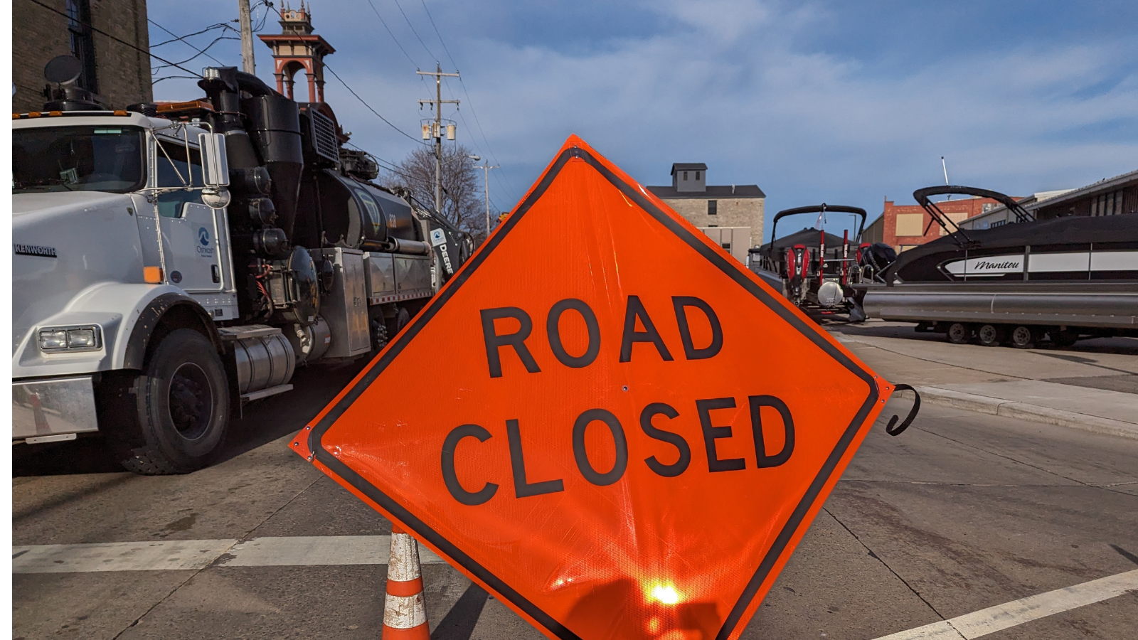 Maintenance and construction causes road closures in NEW