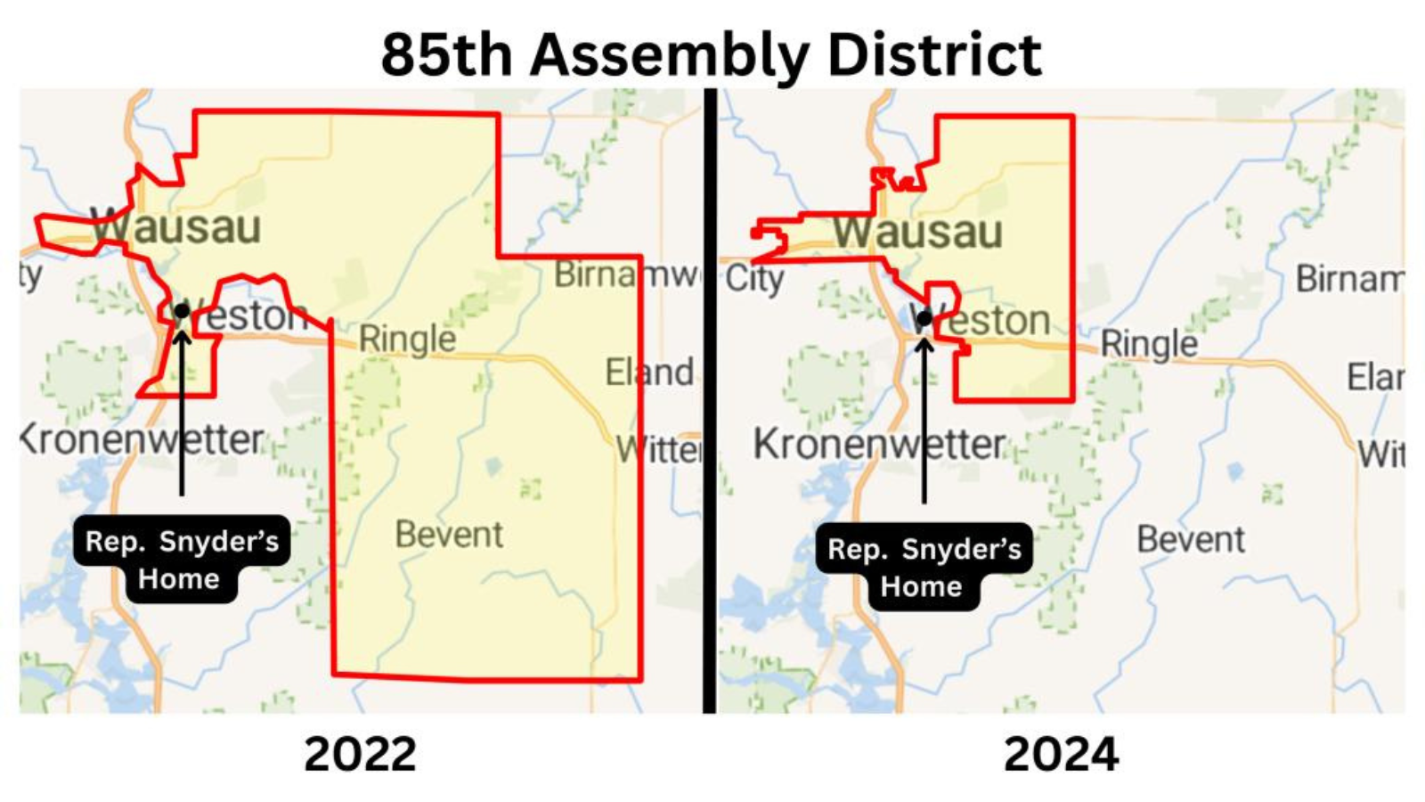 New, compacted political maps in Marathon County boot long-time legislator from old district