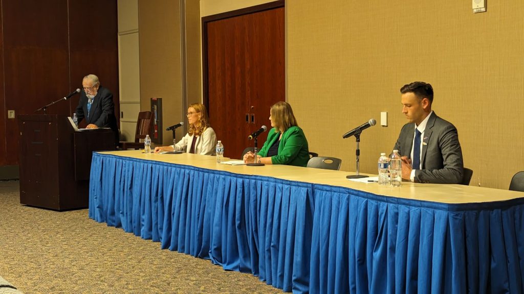 The 3rd Congressional District Democratic Party held a forum for candidates on June 12, 2024 at UW-Platteville.