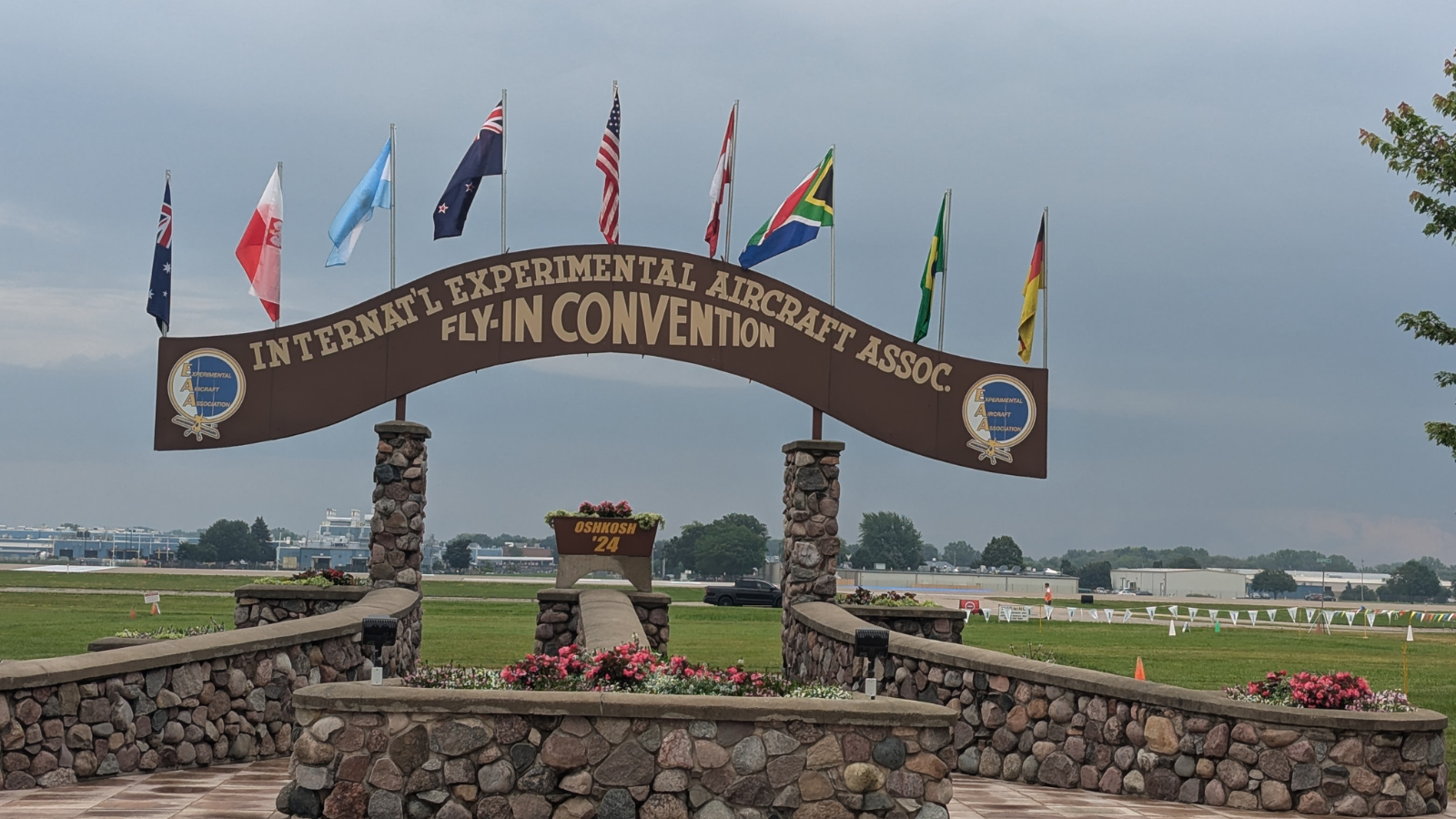 EAA AirVenture 2024 Tuesday: a rainy start to the day