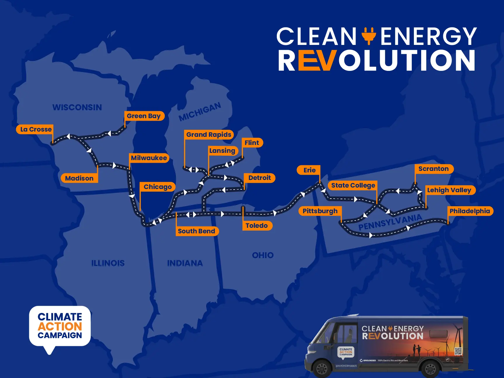 Milwaukee Leaders to Showcase Clean Energy Progress on REVolution Tour