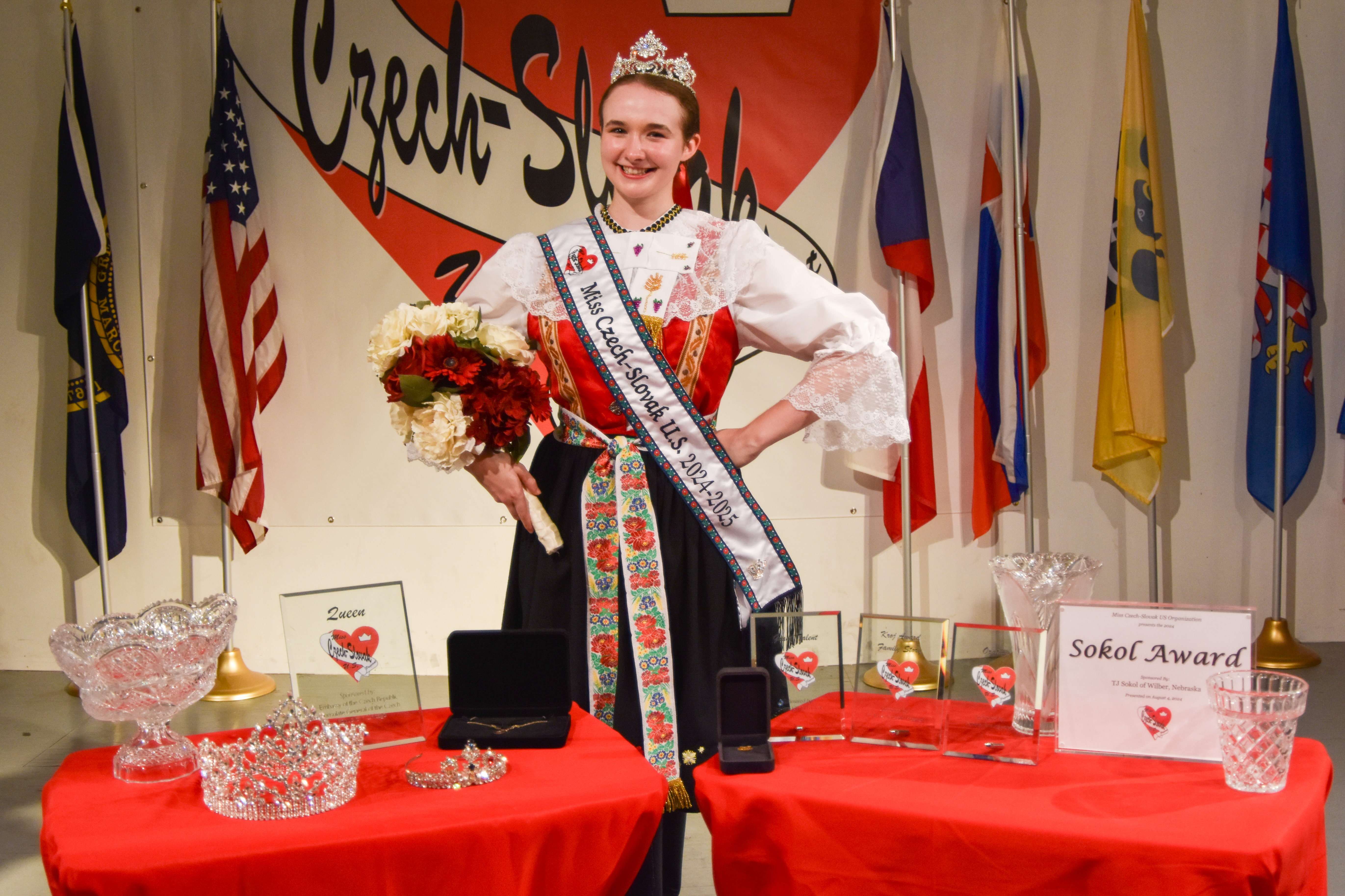 Trinity Pesko Crowned Miss Czech-Slovak US 2024