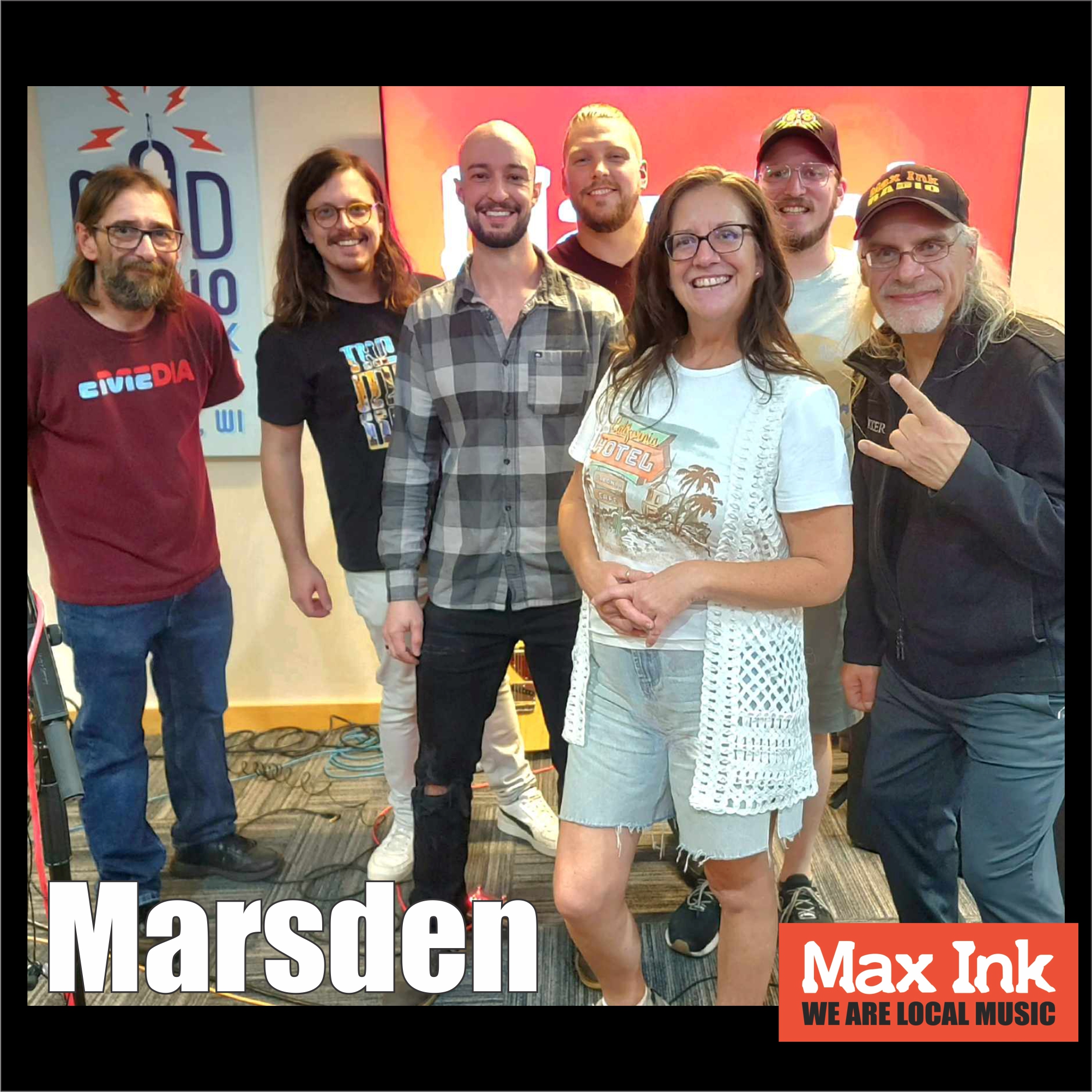 Marsden Rocks the Lair on Max Ink Radio