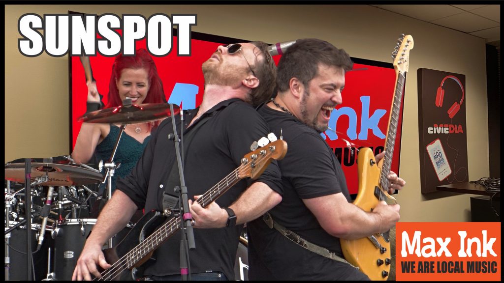 Sunspot featuring Ben Jaeger on guitar on Max Ink Radio