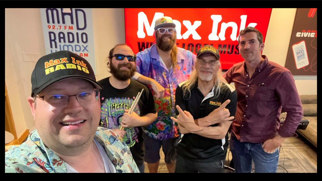 Rob Roberts, Will Bailey, Mason Aumanstal, Rökker, Graham Marlowe in the Lair on Max Ink Radio