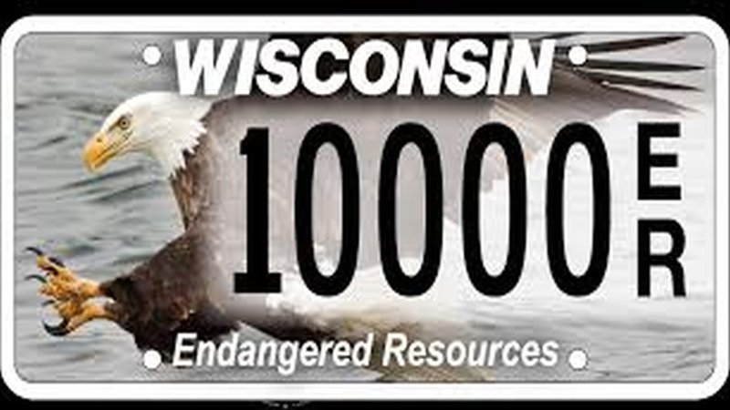 Wisconsin DNR Offers $25 Rebate for New Endangered Resources License Plates