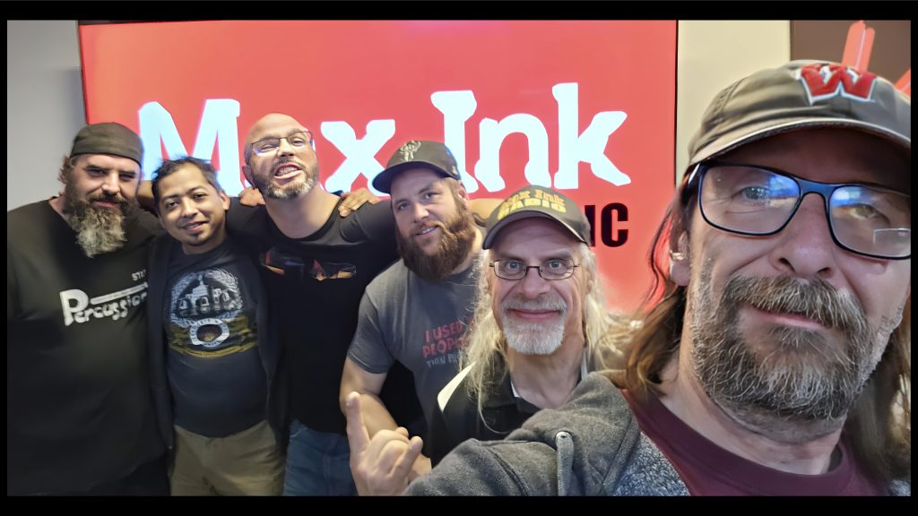 Alex White and the Friends are Live in the Lair on Max Ink Radio