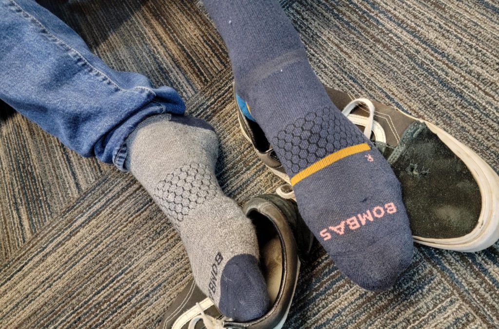 Aaron Weber's Socks