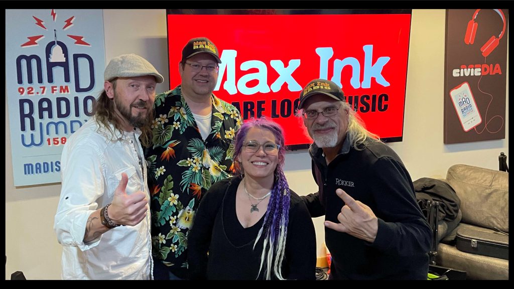 Michael "Tinker" Tierney and Nora from Milwaukee's Black Willow Starling with Max Ink's Rob Roberts and Rökker