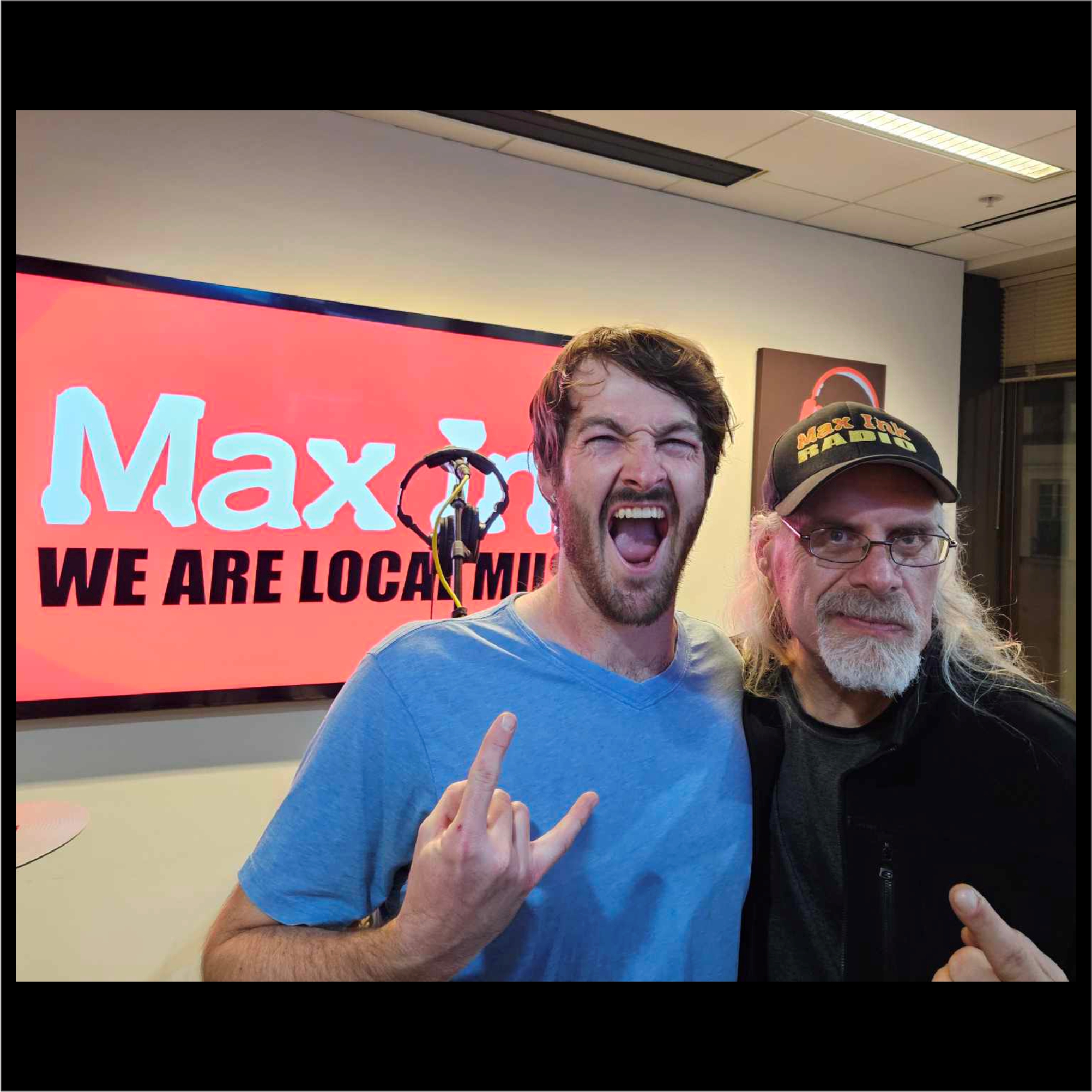 Frank Laufenberg doing doubletime with WURK & Old Oaks on Max Ink Radio episode artwork