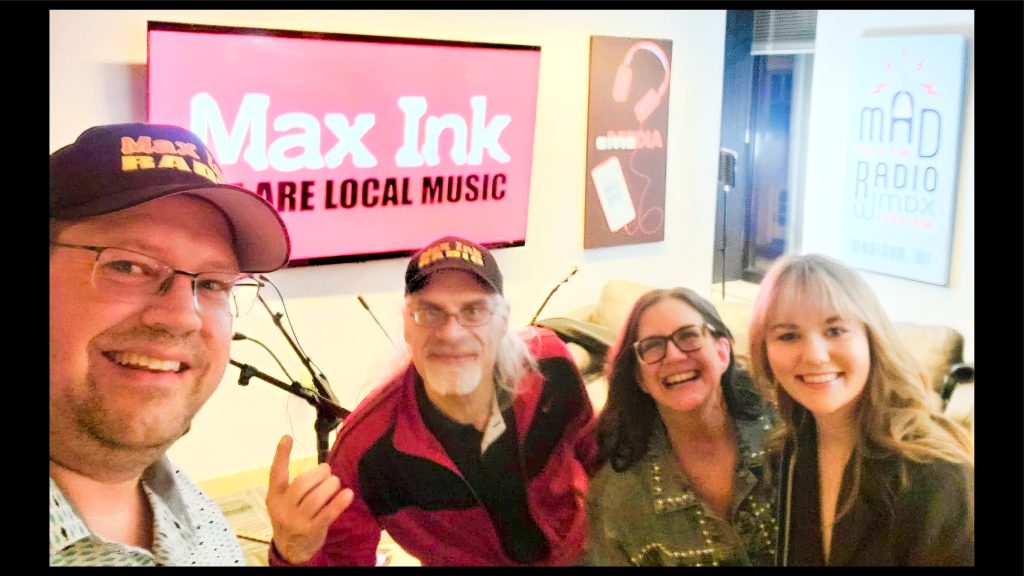 Rob Roberts, Rökker, Teri Barr, Mackenzie O'Brien on Max Ink Radio