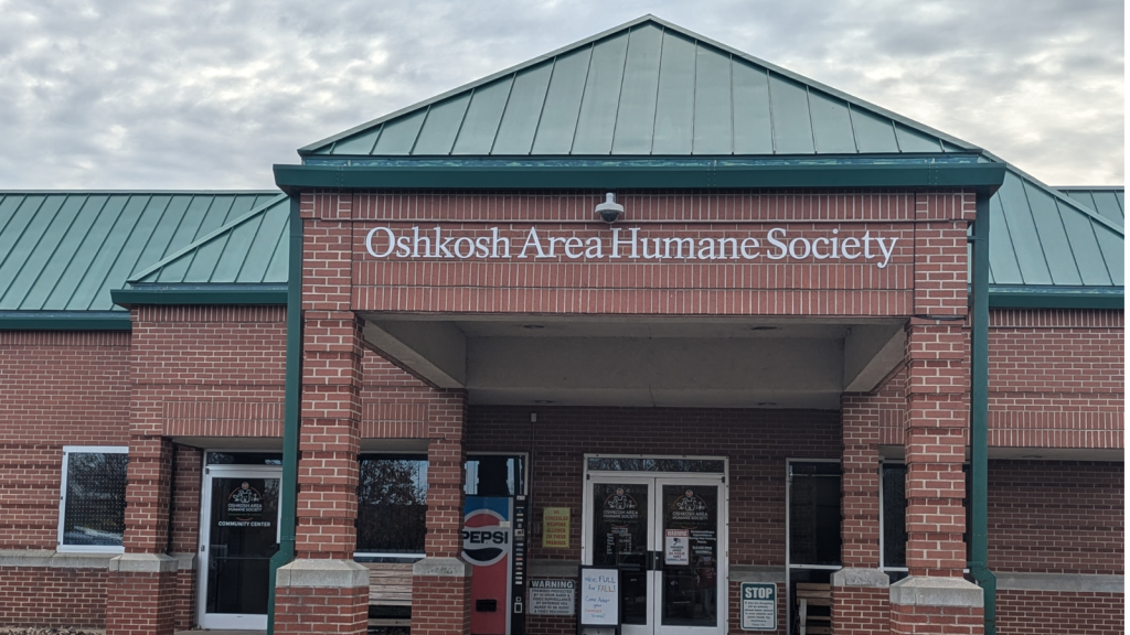 Exterior of the Oshkosh Area Humane Society