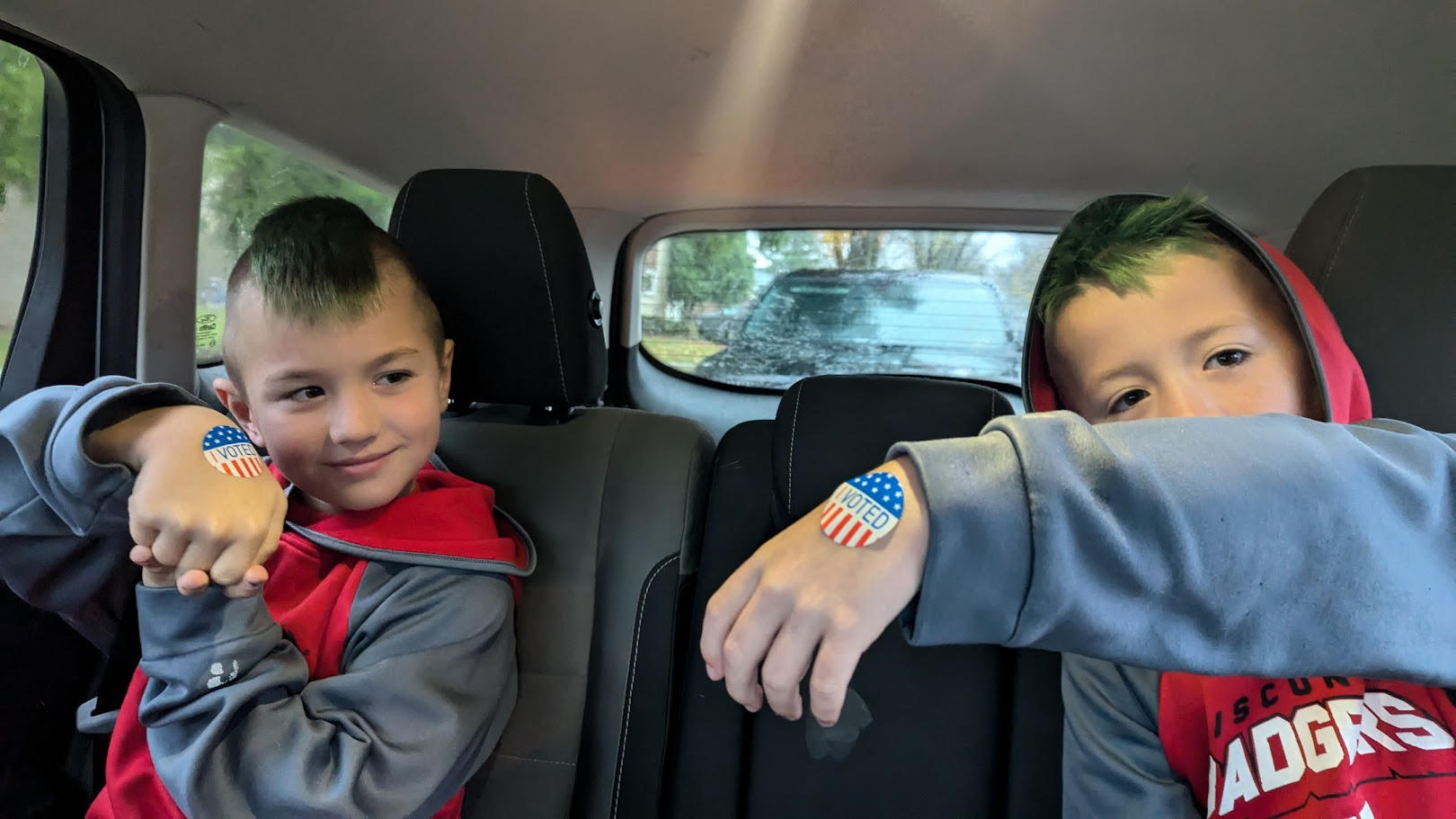 According to these elementary school-aged kids, the best part of voting? "Free stickers!"

My vote is in here in SW Wisconsin (#85). We'll have information on voting all day on Civic Media stations and on our website & app, and recap it all tonight on our election special that gets underway at 6pm!