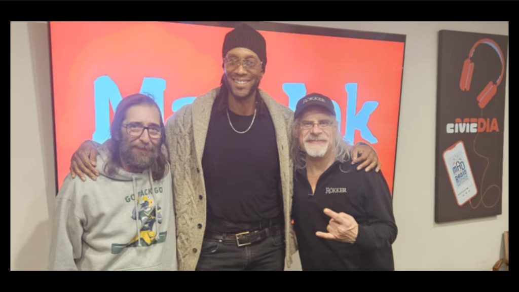 Adem Tesfaye with Rökker and Jimmy K