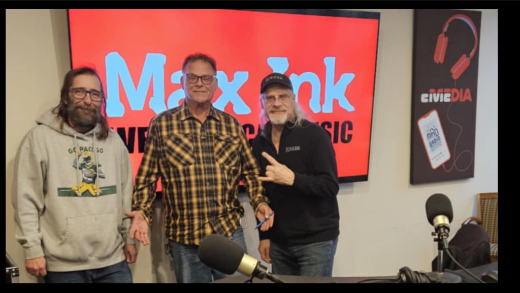 Rökker & Jimmy K with Greg Ginter of Guitar Shop of Wisconsin