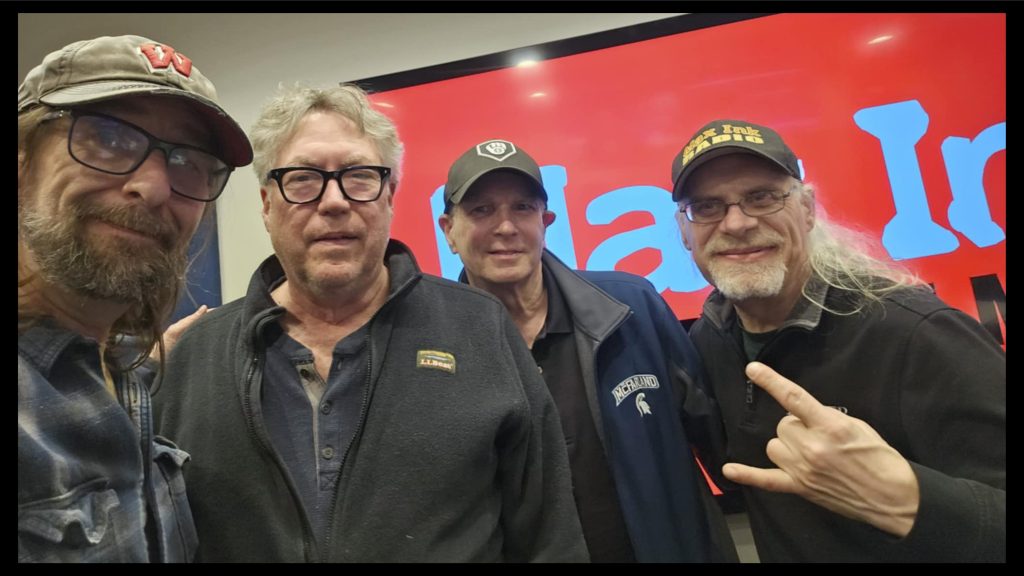 Jimmy K, Phil & Ernie from The Ghost Particles, and Rökker