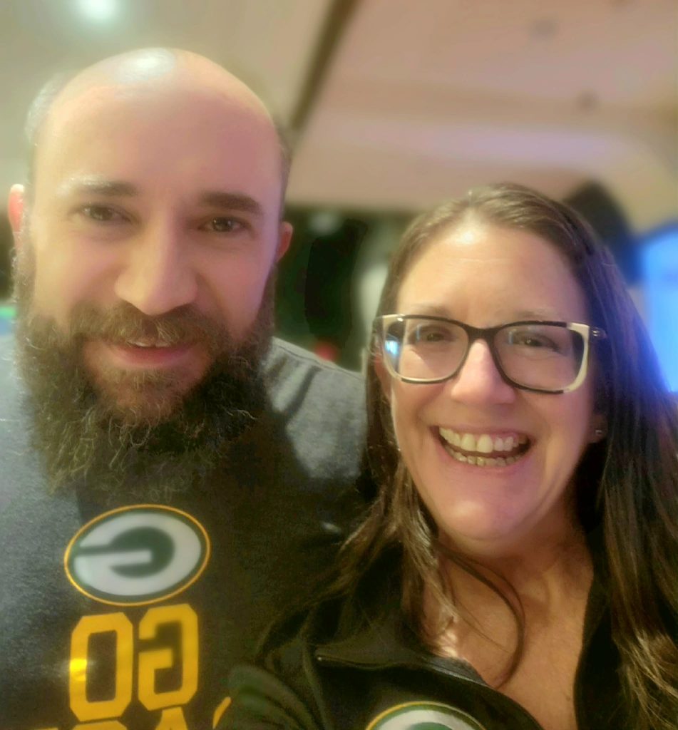 Directgor Mike Benzine and Teri Barr