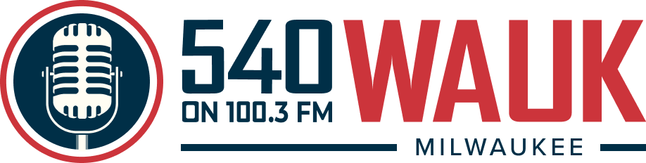 WAUK Radio horizontal logo