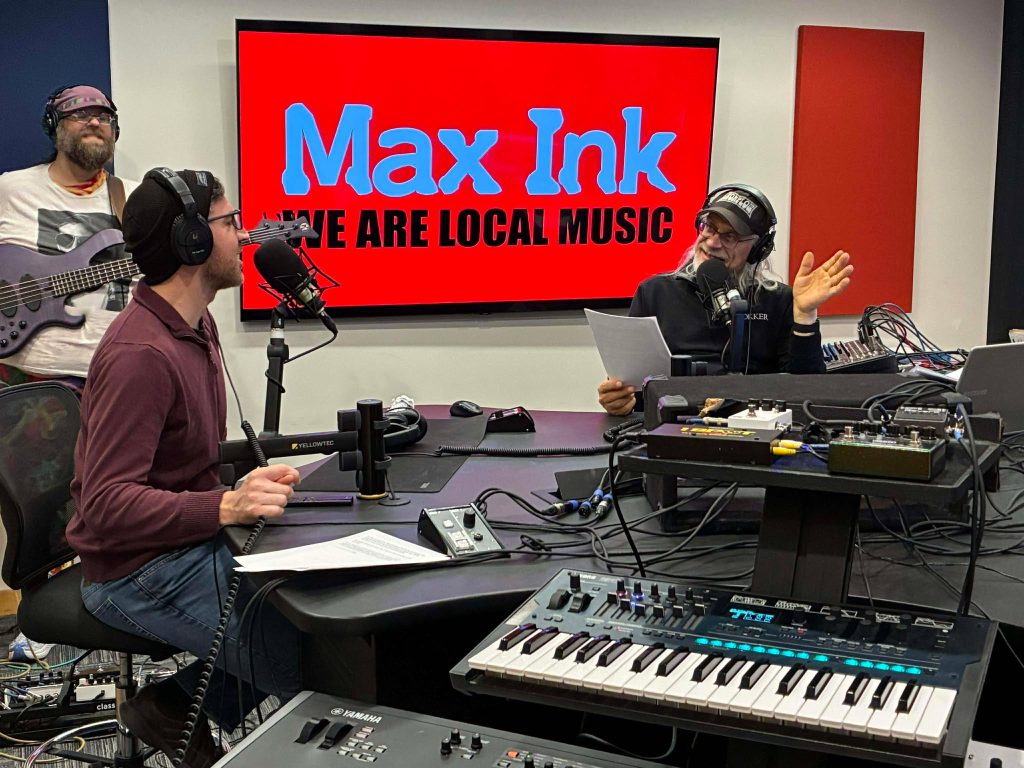 Lakewaves Trio's Mamo Aumanstal and Graham Marlowe with Rökker on Max Ink Radio