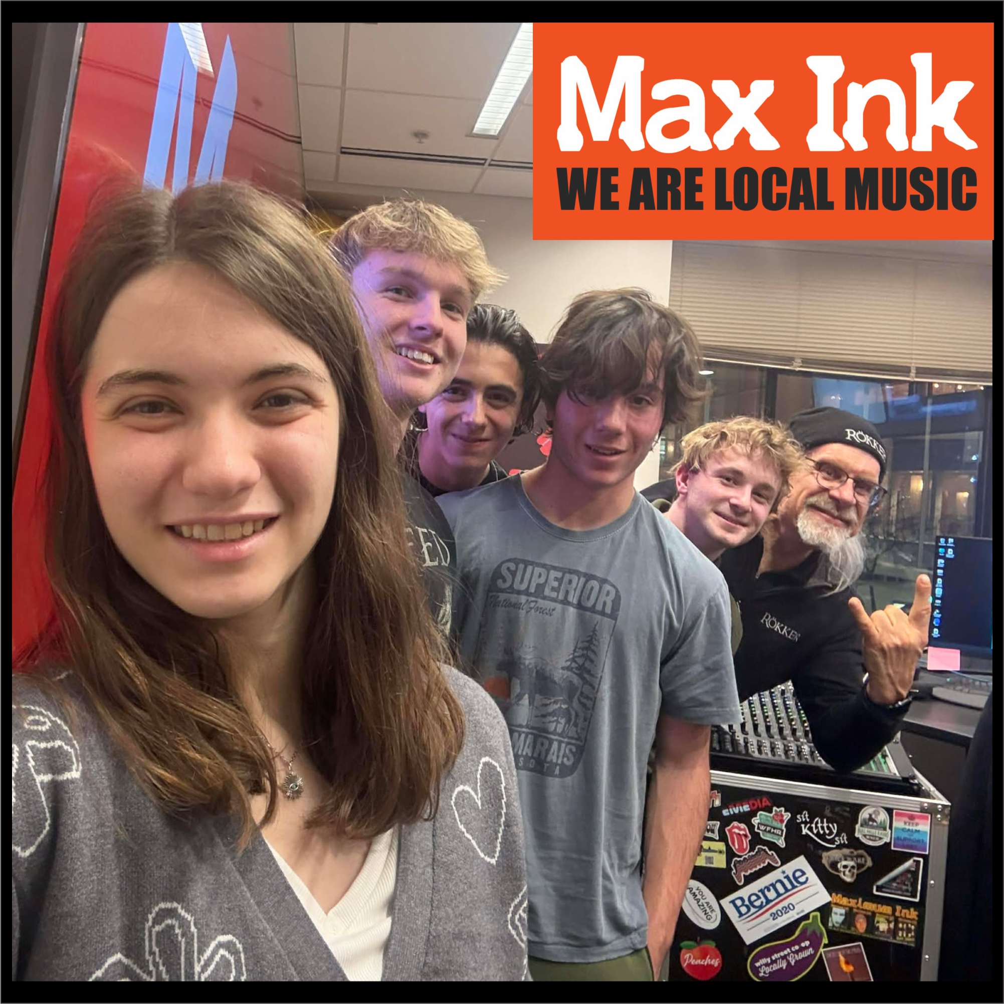 High school rockers No Limit are Live From The Madcity on Max Ink Radio episode artwork