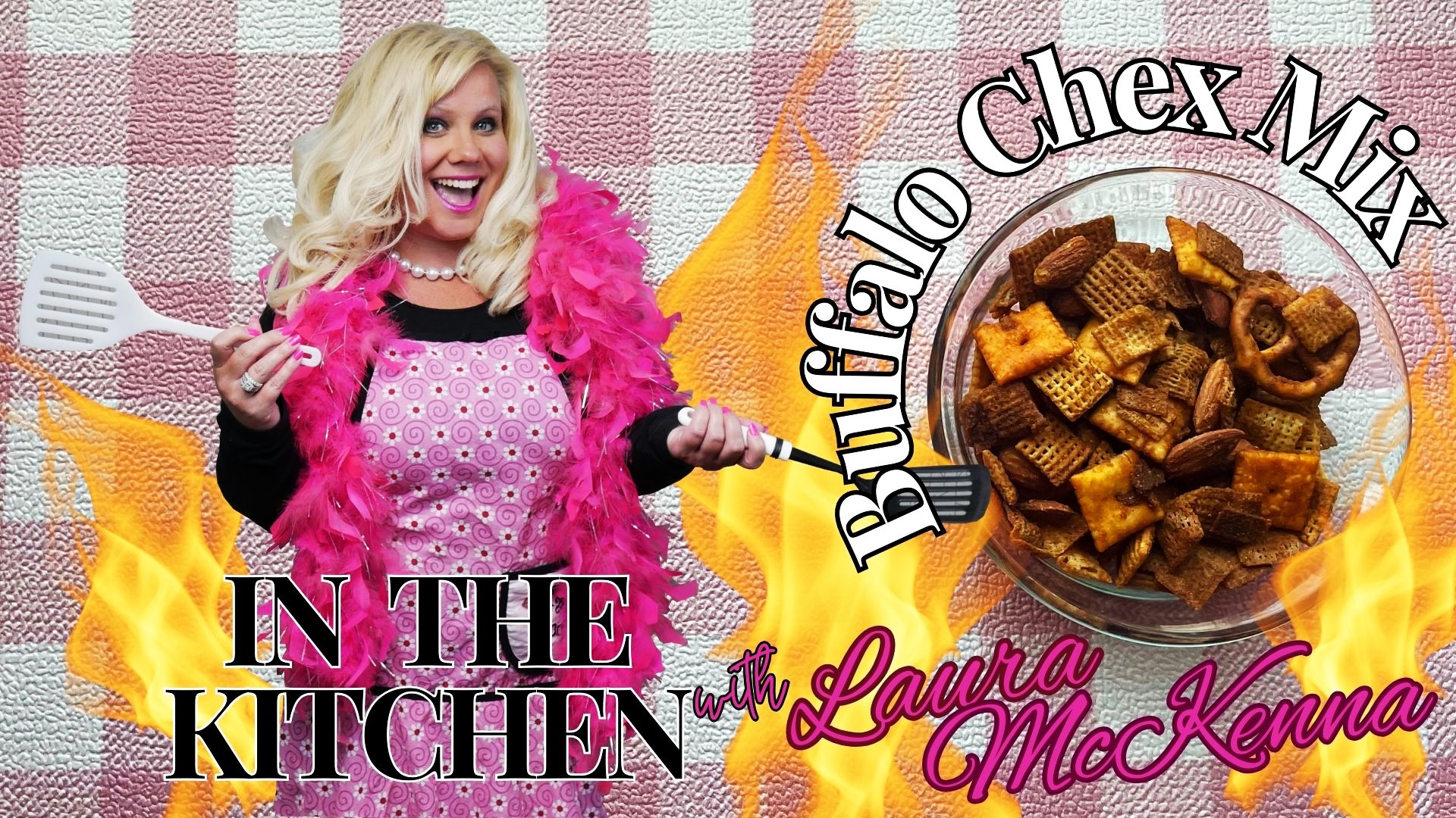 In The Kitchen with Laura McKenna: Laura’s Favorite Buffalo Chex Mix
