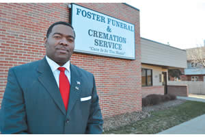 Bryan Foster, president and CEO of Foster Funeral & Cremation Service