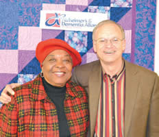 Charlie Daniel and Paul Rusk of the Alzheimer’s & Dementia Alliance of Wisconsin