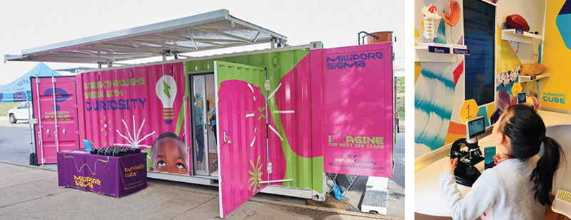 Shell Curiosity Cube The Curiosity Cube Returned to Milwaukee and Brought STEM with it - The ...