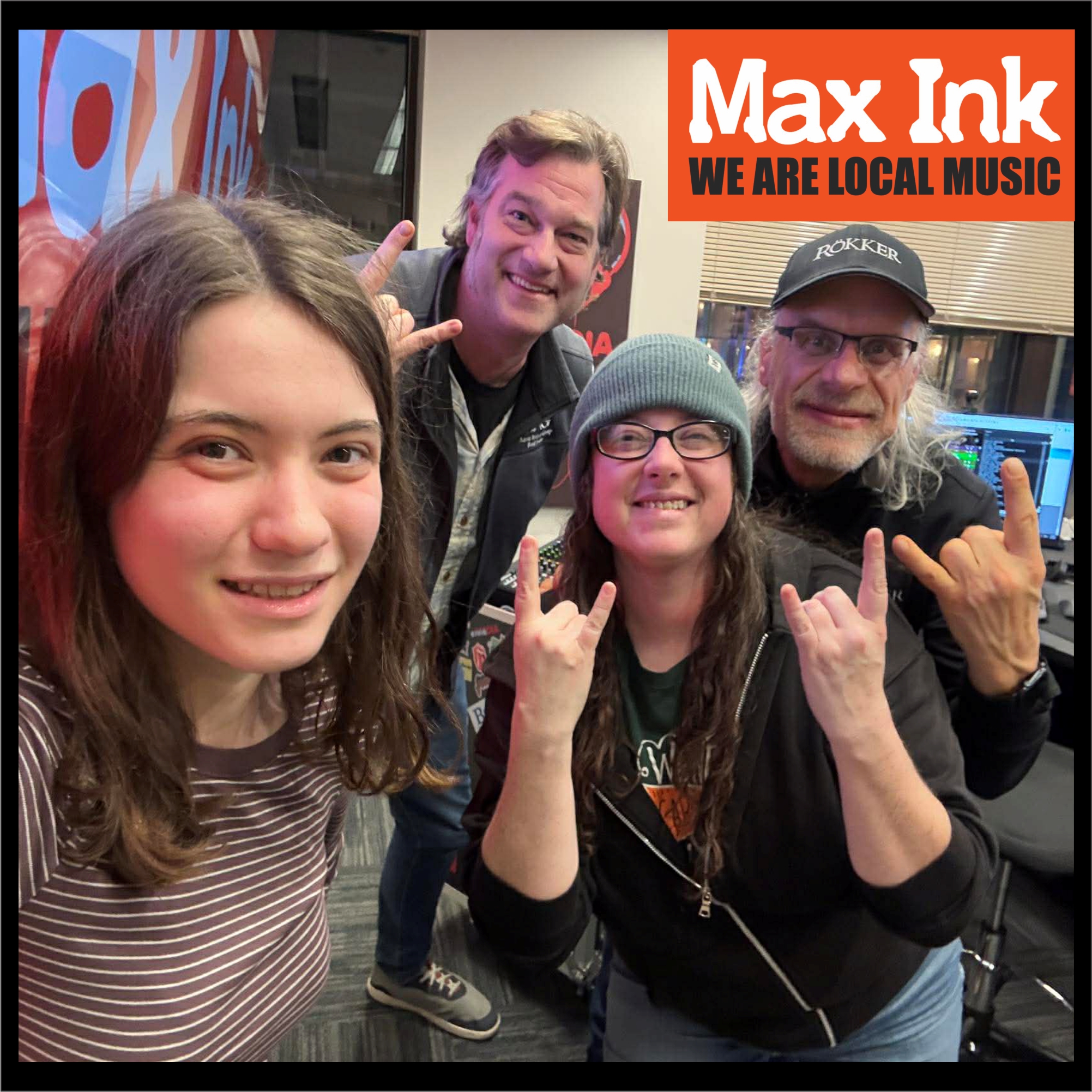 Dana Perry premiering new music on Max Ink Radio episode artwork