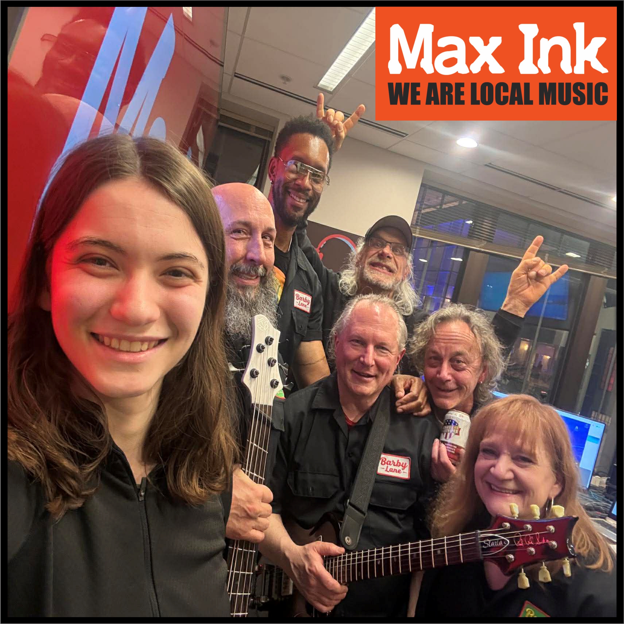 New band Barby Lane is on fire in the Madcity on Max Ink Radio episode artwork